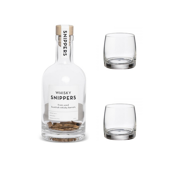 Snippers - Whiskey inkl. två glas (Gör egen spritdryck)