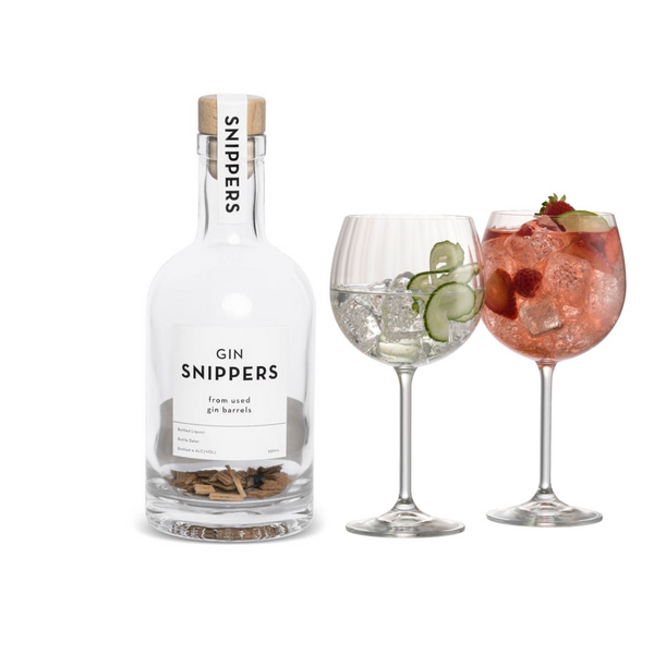 Snippers - Gin inkl. två glas (Gör egen spritdryck)