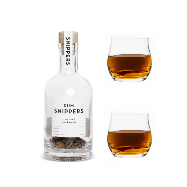 Snippers - Rom inkl. två glas (Gör egen spritdryck)