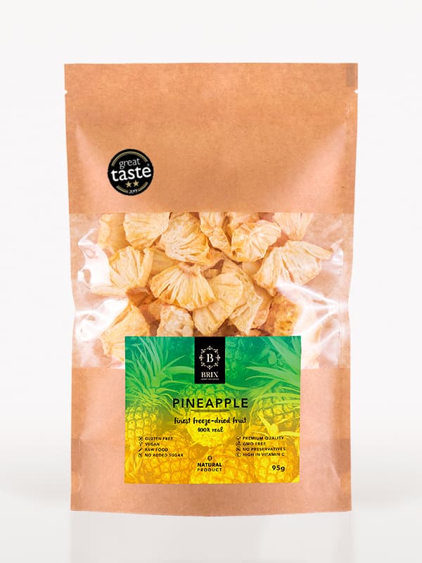 Presentlåda med kofot - Frystorkad frukt vitaminboost