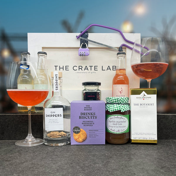 Presentlådor med såg & gåta - Gin & Tonic-entusiasten