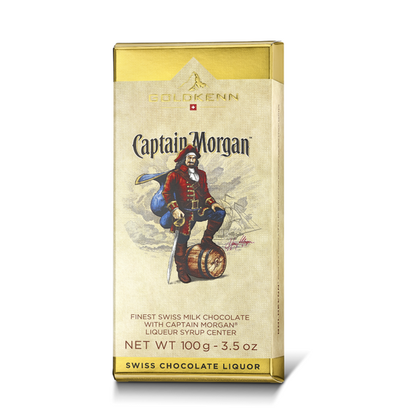 Goldkenn - Captain Morgan i ljus 37% choklad
