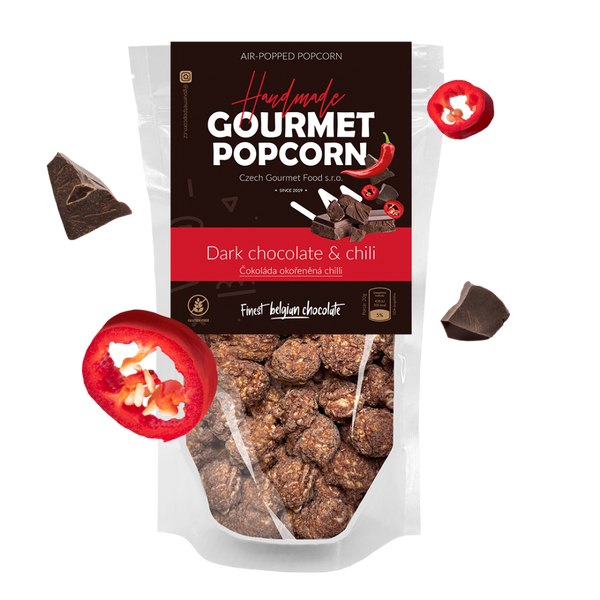 Popcorn - Mörk choklad och chili