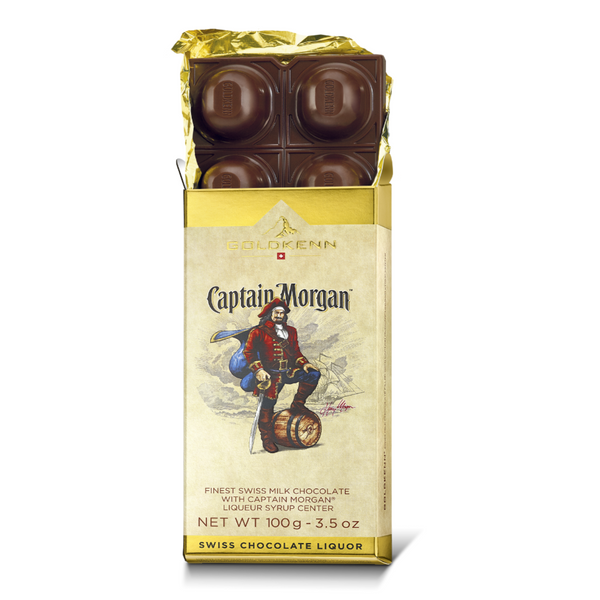 Goldkenn - Captain Morgan i ljus 37% choklad